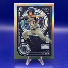 2024 Bowman Chrome Max Clark Bowman A.I. Prospect #BAI-11 Detroit Tigers