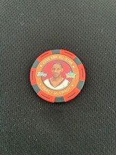 TRACY MCGRADY  TOPPS 2005-06 HOUSTON ROCKETS RED POKER CHIP  BASKETBALL !