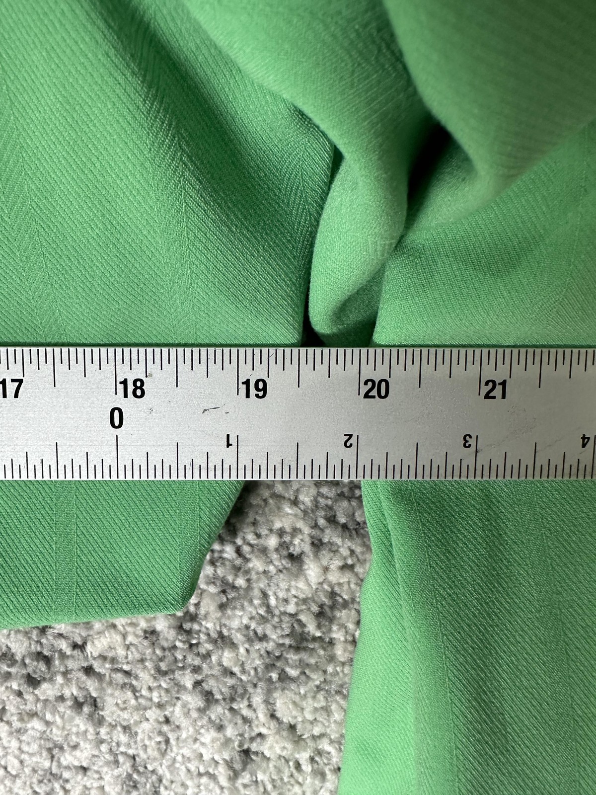 Danielle Bernstein Jacket Womens Medium Green Cro… - image 4