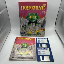 Robozone Atari ST/STE Tested Image Works w/ Intro Disk US Seller