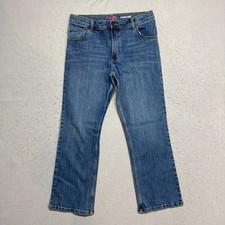 Wrangler Boys Classic Bootcut Jeans Blue Denim Size 16 Husky MPN 112343856