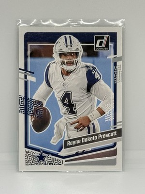 2023 Panini Donruss #73 Rayne Dakota Prescott SP Dallas Cowboys