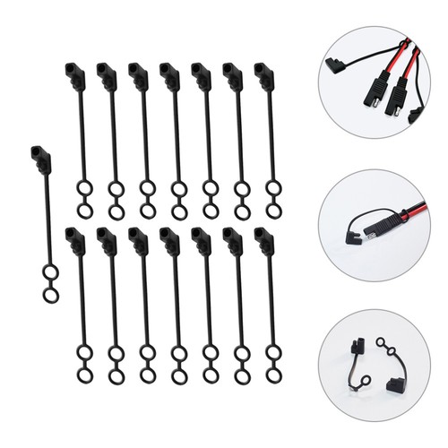 15 Pcs Housse Anti-Poussière Prise de Puissance Étanche Connecteur Pluie - Photo 12 sur 12