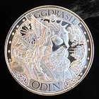 Odin Asgard Crossing Bifrost Norse God Bullion -999 Silver 1 Oz Ounce Art Coin