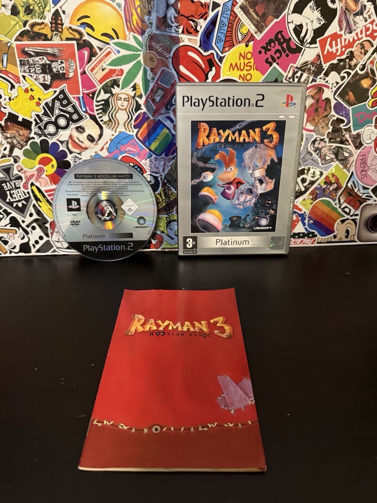 RAYMAN 3 HOODLUM HAVOC PLAYSTATION 2 PS2 PLATINUM GAME