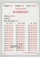 1998 APBA Football 1997 season Marvin Harrison HOF 0q3