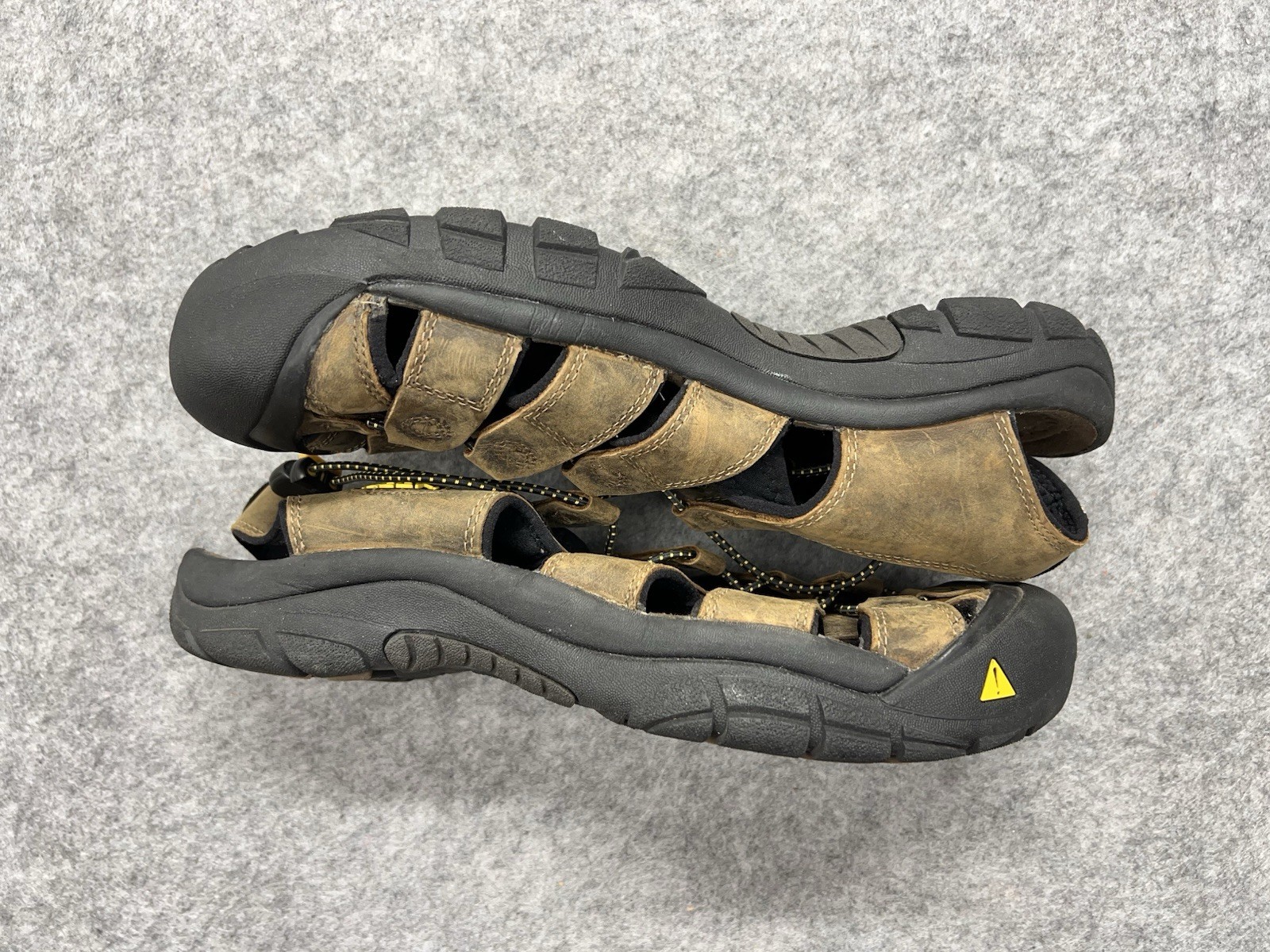 Sandali Keen uomo taglia 13 marroni pelle sport escursionismo 110220 BISN