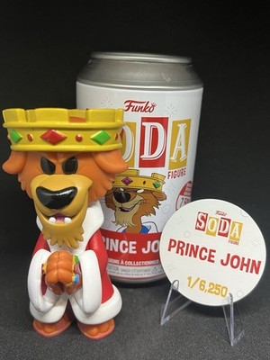 Disney Robinhood Limited Edition Funko Soda Prince John Vinyl Figure LE /6,250