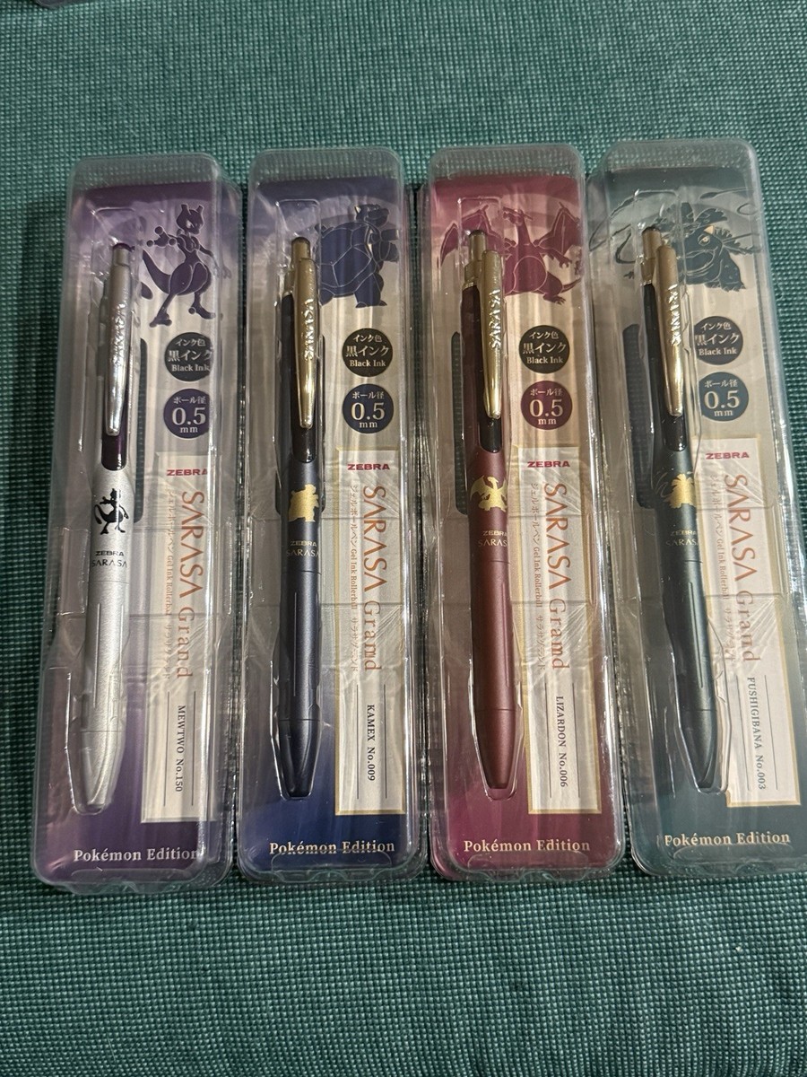Zebra Pokémon Series Sarasa Grand 30th Anniversary Limited Edition