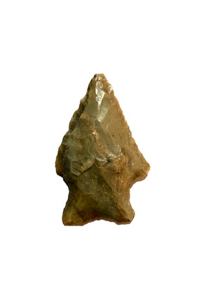 EXTRA FINE 1-9/16 Kanawha Bifurcated Base Arrowhead Dale Hollow Lake KY/TN