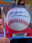 Fergie Jenkins Signed ROMLB Baseball Cy Young Cubs MLB AUTO AUTOGRAPH