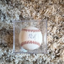2017 Fanatics Authentic Under Wraps NXT LVL Autographed Baseball 27