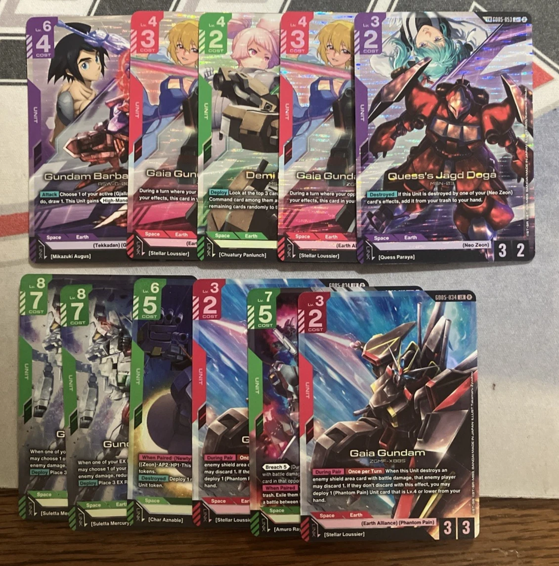 Trading Card Games Gundam War TCG for sale | eBay