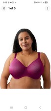 Wacoal 855403 Back Appeal Unlined Underwire Full Coverage Bra US Size 36K NWT