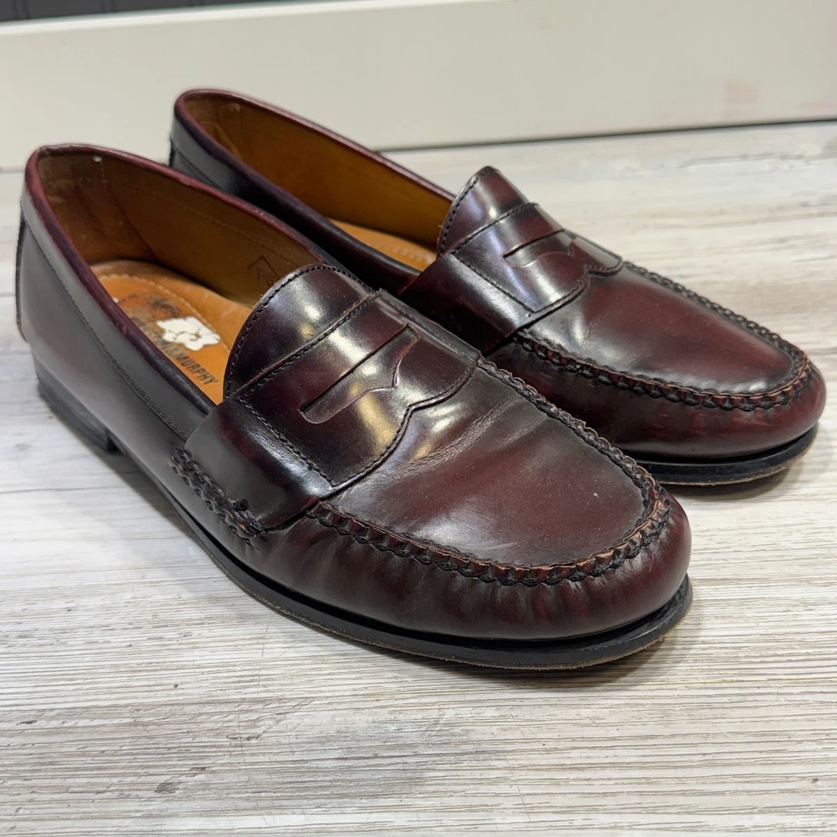 Johnston & Murphy M Red Dress Shoes for Men for sale | eBay display picture 3