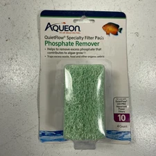 Aqueon Phosphate Remover Pads for QuietFlow LED PRO Aquarium Filter 4 Count