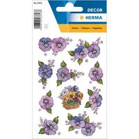"Herma Sticker Decor \"StiefmüTterchenköPfe\" 3 Bis 60 Stk Spare 70%"