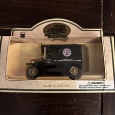Chevron Black Diecast Metal Replica 1927 Pearl Oil Van - Standard Oil Company