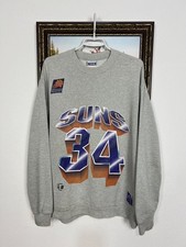 Vintage 90's Phoenix Suns Barkley Sweatshirt NBA Crewneck Over Print Mens Size L