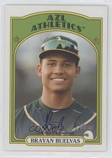 2021 Topps Heritage Minor League Edition Real One Brayan Buelvas Auto sh7