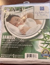 Bamboo Terry Pillow Protectors