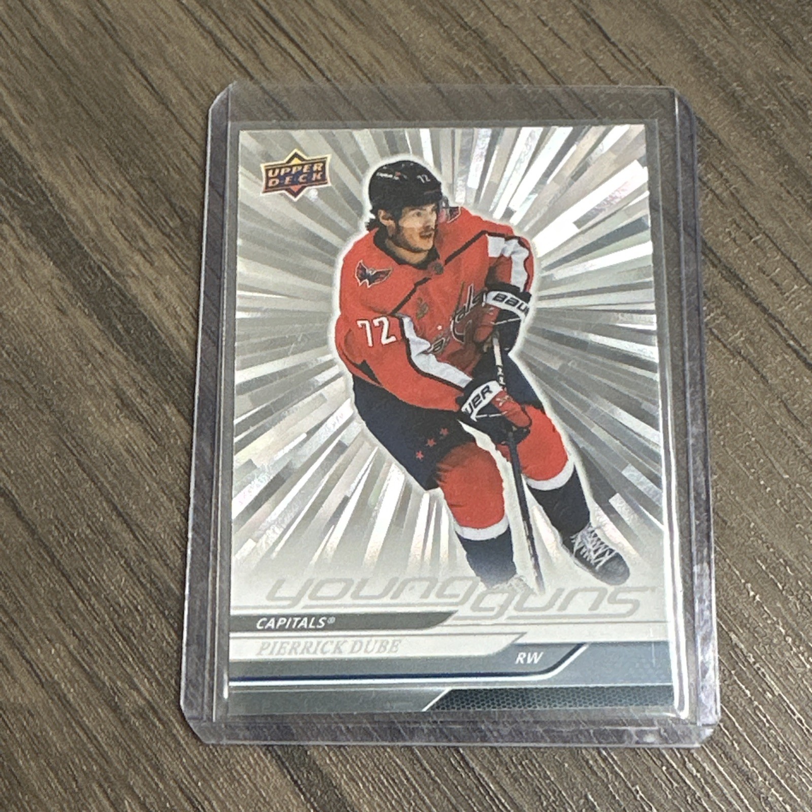 2024 Upper Deck Series 1 Young Guns Outburst Silver Pierrick Dube #230 Rookie RC