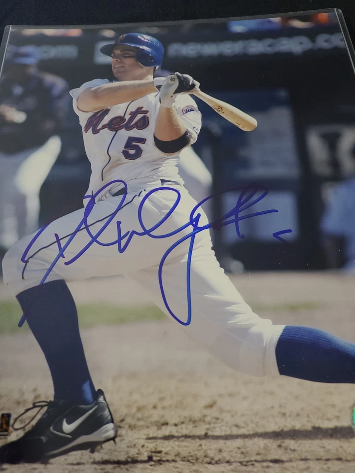 大卫·赖特签名亲笔签名 8 x 10 照片纽约大都会队长全明星球员 — 第 2/2 张图片