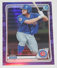 2020 Bowman Chrome Prospects PURPLE Refractor #BCP-203 - Ethan Hearn 16/250 Cubs