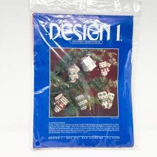 Vintage Design 1 Cross Stitch Kit - Little Hands Ornaments