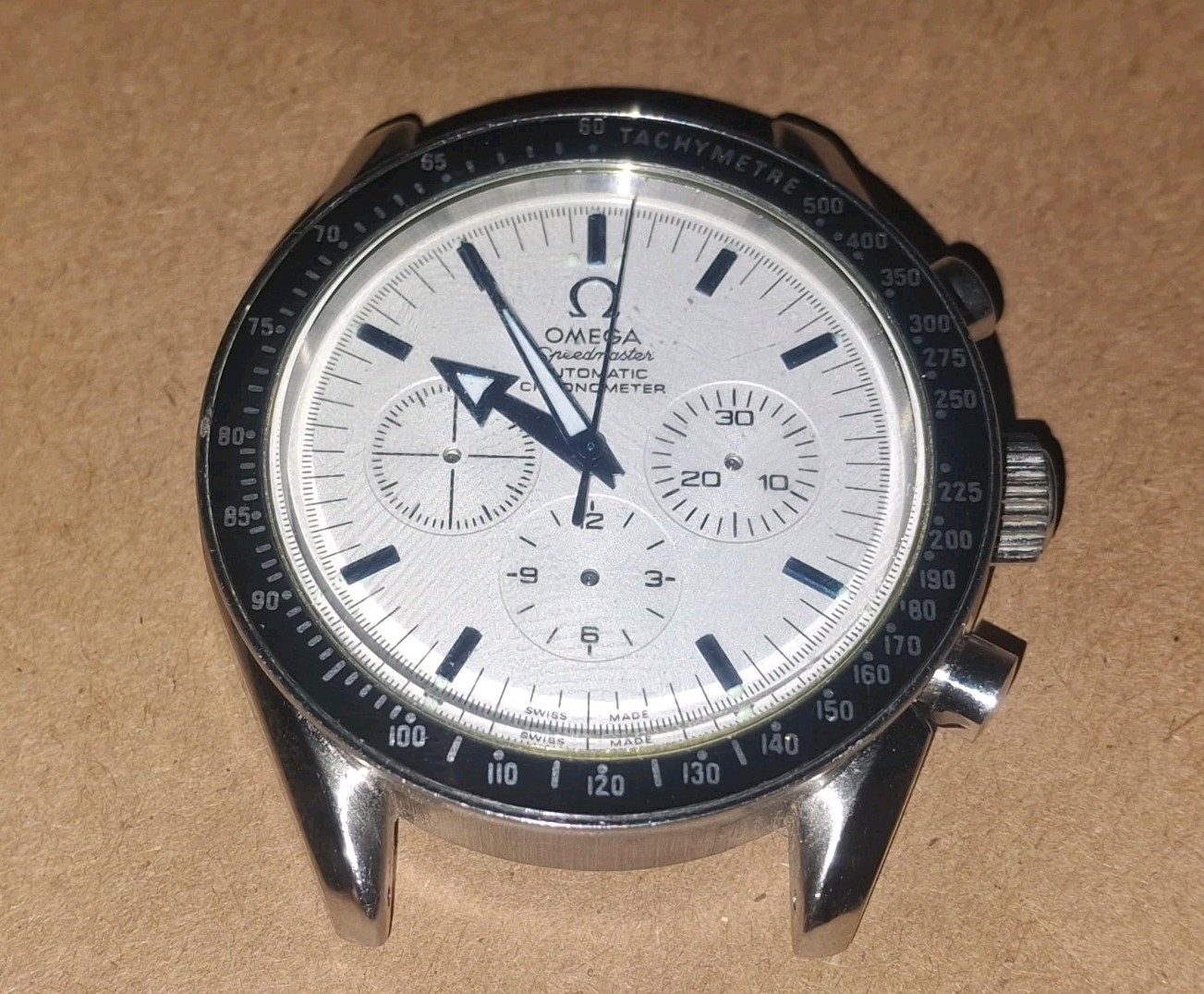 OMEGA SPEEDMASTER AUTOMATIC CHRONOMETER WATCH-STA… - image 8