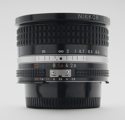 Nikon MF 2,8/20mm in neuwertigem Zustand - Nikon Nikkor MF  20mm 2,8 nearly mint