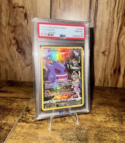 2022 Pokemon Sword And Shield Lost Orgin Gengar PSA 10