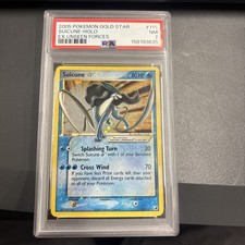 2005 POKEMON EX UNSEEN FORCES GOLD STAR #115 SUICUNE-HOLO PSA 7 New Fresh Cert