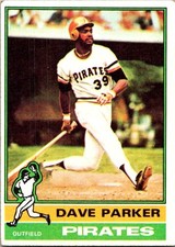 1976 Topps #185 Dave Parker