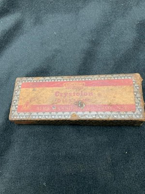 Vintage Norton Abrasives Crystolon Oilstone JB6 Knife Sharpening Stone 6 x2 x1 