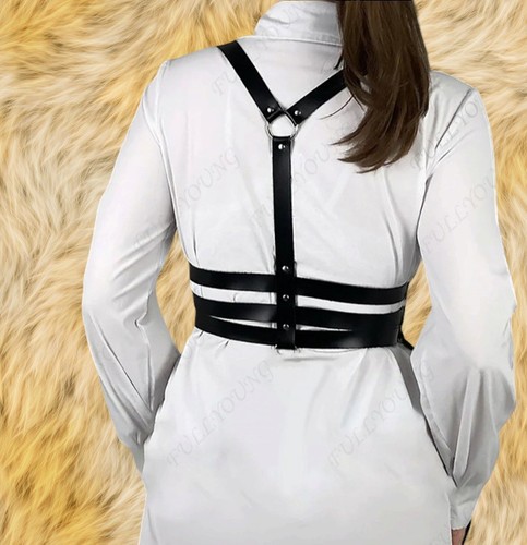 Body Brustgeschirr Mieder Harness Geschirr Fetisch Bondage Bdsm Sexy Cosplay Top - Bild 7 von 13