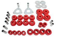 Full Polybush Classic Red Bush Kit For Land Rover Defender 90 110 2002 On GA2198