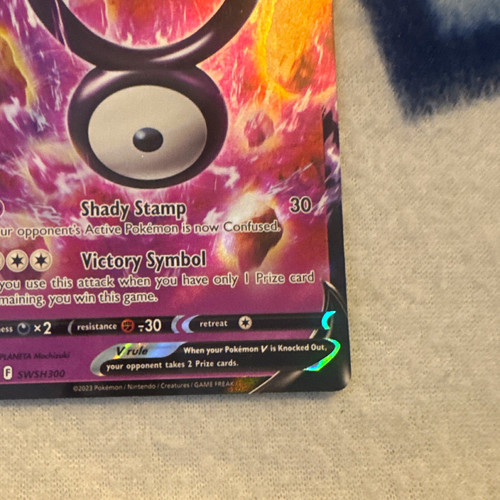 The Pokémon Company Unown V SWSH300 Sword & Shield Promo Holo Eng 200 HP