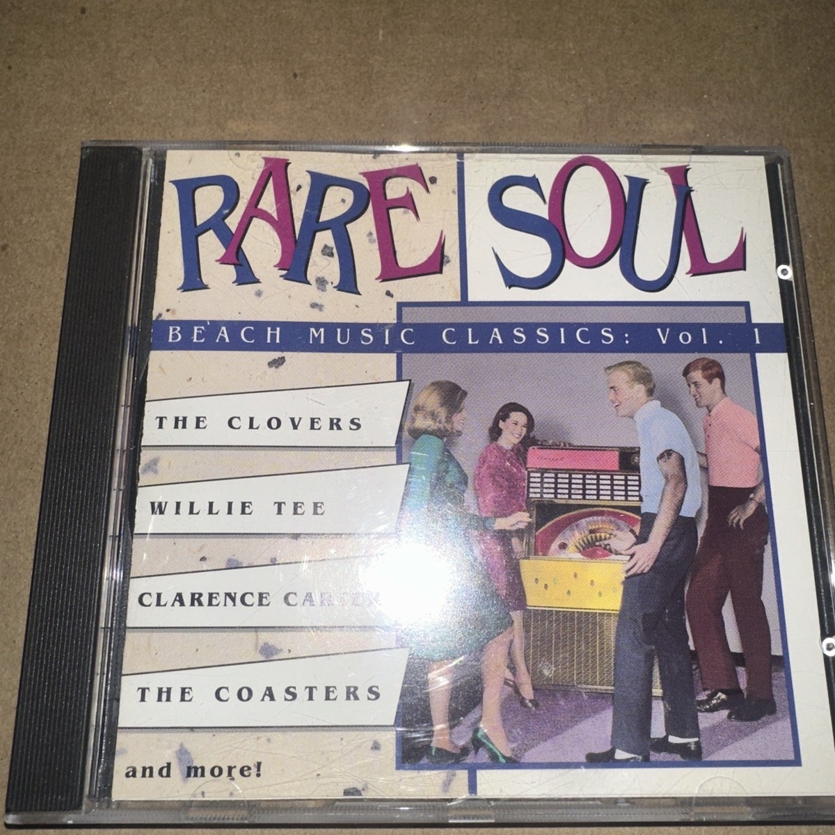 Rare Soul Beach Music Classics Vol 1 Used 10 Track Rhino CD