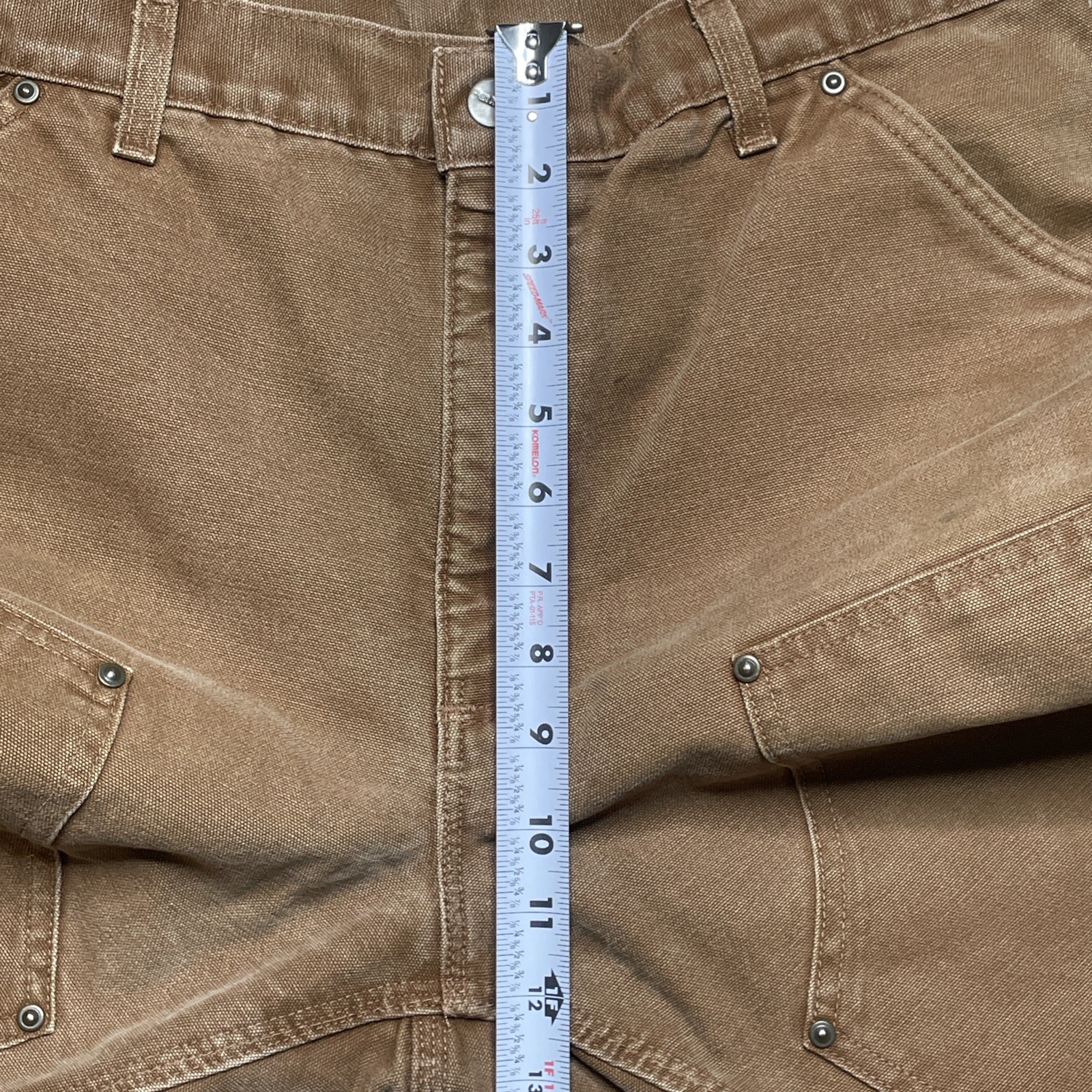 Carhartt B194 Pants Mens 36x32 Double Knee Brown Insulated Canvas Work thumbnail 9