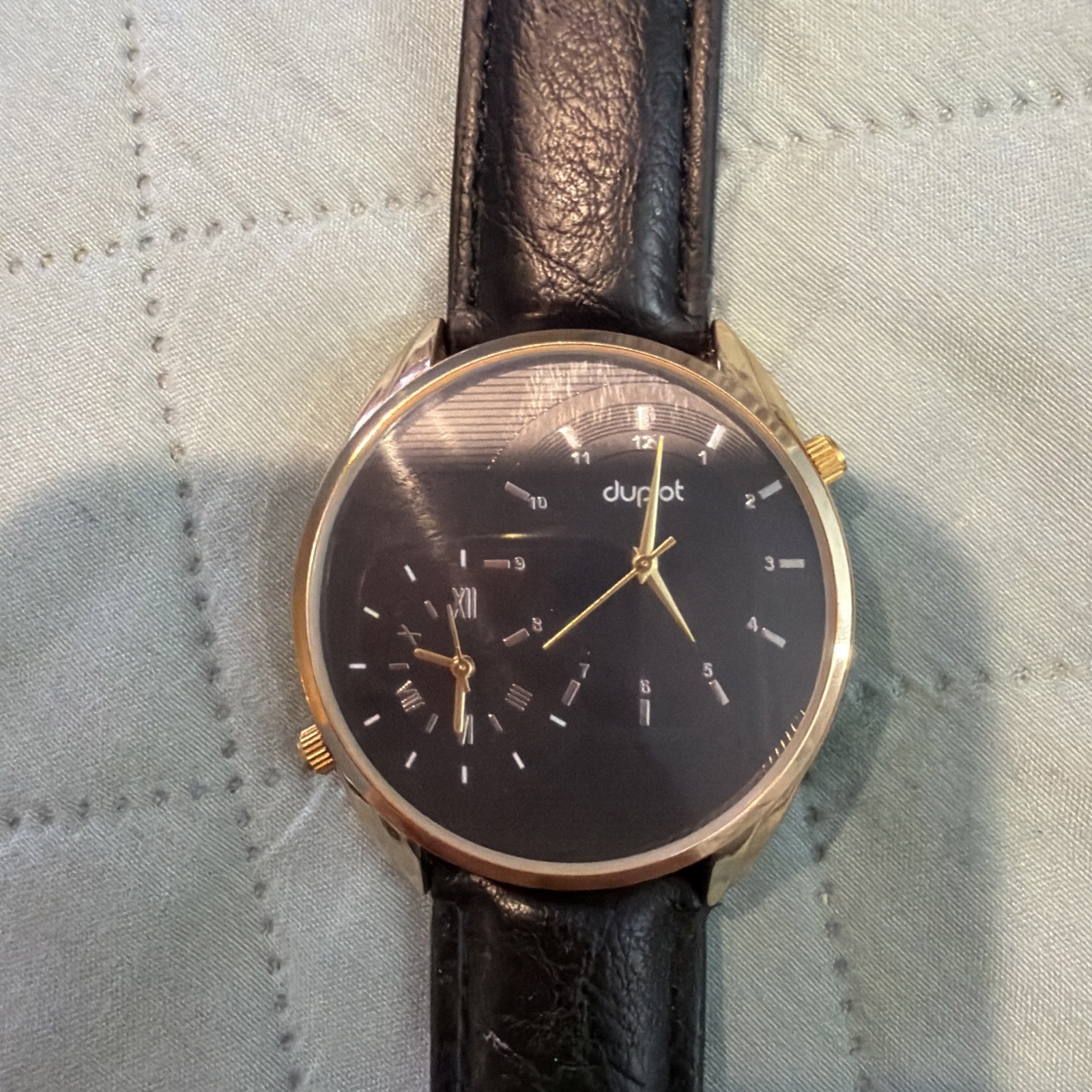 Duplot Mens Double Time Zone Watch - image 2