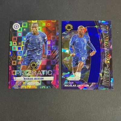 2025 Prizm FIFA Prizmatic Pandora Nicolas Jackson /49, Inter-Continental /99