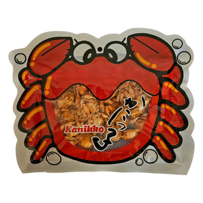 Japanese Mini Crab With Fish Egg Snack Okabe Kanikko Senbei 65g - Free Shipping
