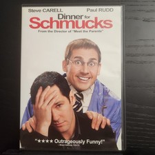 DreamWorks Pictures Dinner for Schmucks DVD Steve Carell Paul Rudd Widescreen