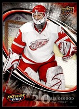 2008-09 Upper Deck Power Play Box Set Chris Osgood Detroit Red Wings #109