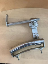 PEARL 60s Vtg RAIL MOUNT Bass Drum Bracket Rack Tom Holder Part Japan 4.25" Hole