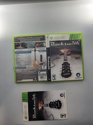 Rocksmith Case and Manual Only Xbox 360