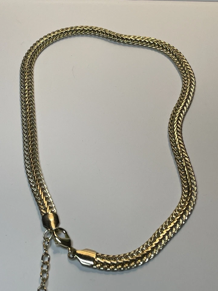 Anne Klein женщин золотистый цепочка ожерелье 28 32 регулируемый омар застежка - Изображение 4 из 4