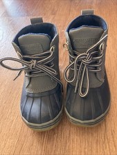 Sperry Bowline Boots For Boys Size 8 Toddler Snow Boots Rain Waterproof Blue