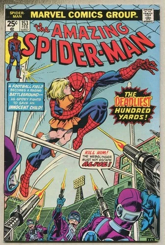 Amazing Spider-Man #153 (1976) Gil Kane & John Romita Cover FN [Marvel] SA